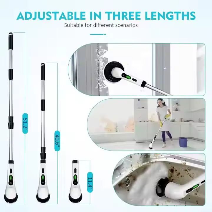 Electric Cleaning Brush - Cordless & Effortless Cleaning