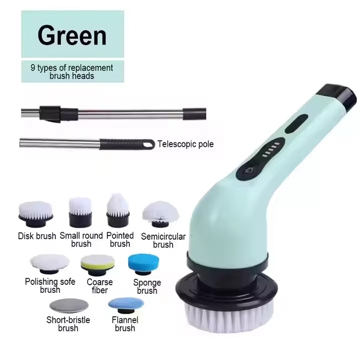 Electric Cleaning Brush - Cordless & Effortless Cleaning