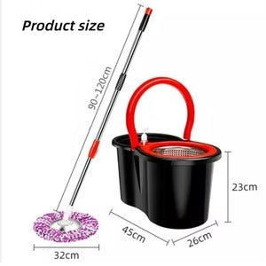 360 Spin Cleaning Mop - Hands Free Operation