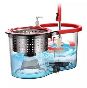 360 Spin Cleaning Mop - Hands Free Operation